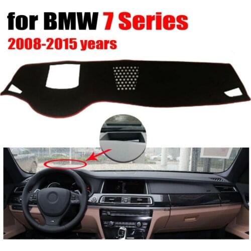 Car dashboard covers mat for BMW New 7 Series with HUD 2008-2015 years Left hand drive dashmat pad dash cover auto accessories