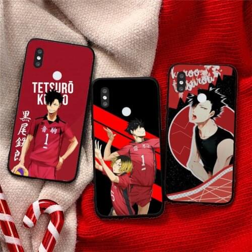 Haikyuu Kuroo Phone Case For Xiaomi Redmi Note 4 4x 5 6 7 8 pro S2 PLUS 6A PRO