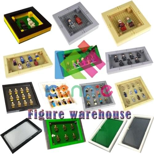 Kennie DIY Creative Photo Frame Building Blocks toys Dolls Action Figures Photo Wall Toys Bricks Base Plates 5005359