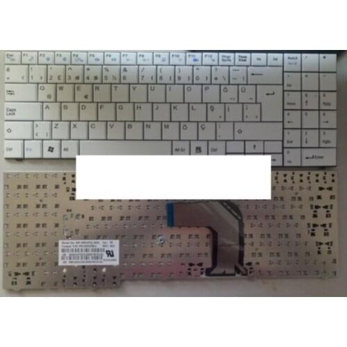 TR laptop Keyboard FOR Clevo DNS ECS MB50 MB50II MB50IA MB50IA1 MP-09R16SU-3603 white