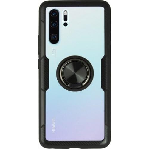 Housing with ring Huawei P30 Pro KSIX 360 Ring Black