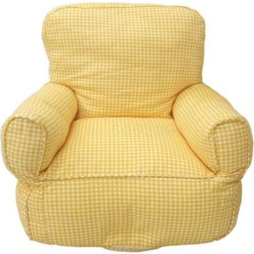 Childrens Sofa Nordic Cotton Canvas Baby Seat Lazy Sofa Princess Room Photo Kindergarten Seating Bean Bag