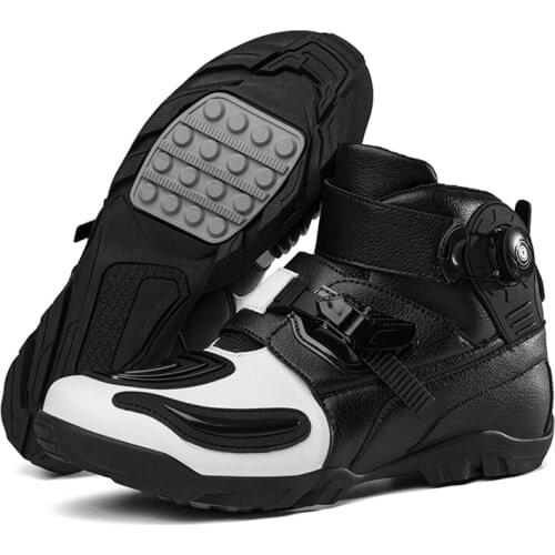 Motorcycle Cycling Shoes Summer Moto Sneakers Outdoor Climbing Anti-Slip Bike Shoes Men Women Protective Boot