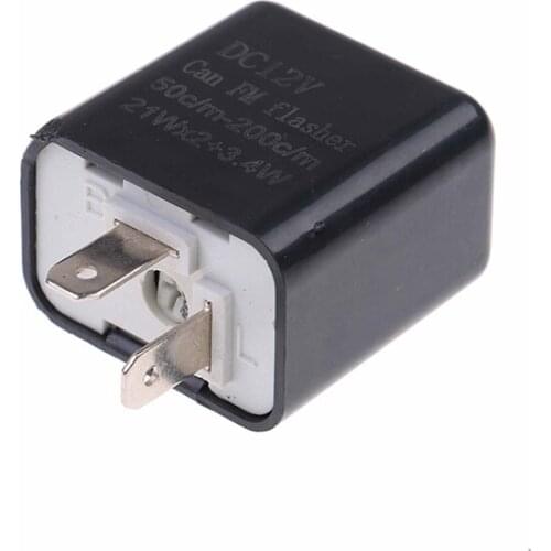 12v 2PIN motorcycle blinker adjustable led flasher relay turn signal indicator