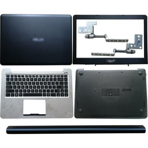 NEW Laptop For ASUS K401 A401L K401L K401U K401LB V405LLaptop LCDBackCover/Front Bezel/Hinges/HingesCover/Palmrest/Bottom Case