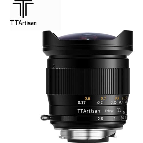 TTArtisan 11mm F2.8 Full Fame Fisheye Lens for E mount Cameras A9 A7R IV A7R III A7S II A7 III NEX-3 A6600 A6400 A6100 A6000
