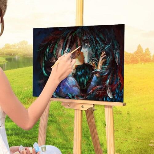 Portrait All This Time Coloring By Numbers Painting Kit Oil Paints 50*70 Painting On Canvas Loft Wall Picture Crafts Drawing