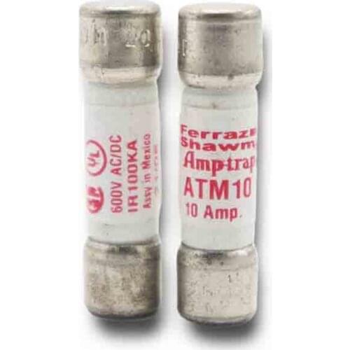 10pcs Fast acting Fuse ATM10 600V 10A Ferraz Shawmut fuse for protect motor circuit