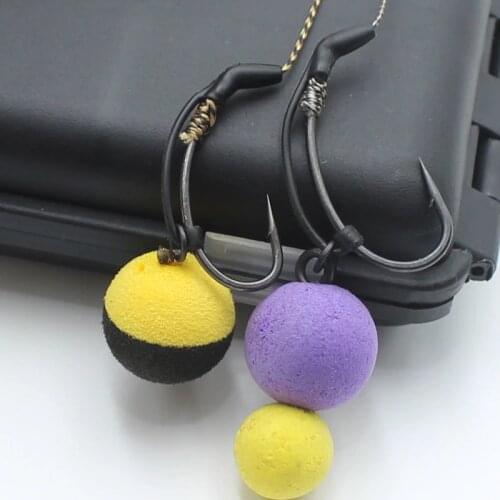 10PCS Carp Bait Pop Up Boilies Connection Accessories for Carp Fishing Rig Hair Zig Rig Method Feeder Fishing Tackle