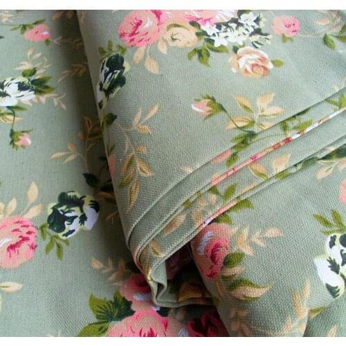 Handwork colorful patchwork SWAP thicken cotton canvas fabric Printing fabric table purified linen canvas Fabric Patchwork