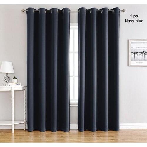Modern Blackout Curtains Window For Living Room Bedroom Curtain High Shading Thick Blinds Drapes Door Curtains Tiers Custom