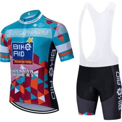 2020 new team BIKE RIDE cycling jersey 20D bike shorts set Ropa Ciclismo MENS summer quick dry BICYCLING Maillot bottom clothing