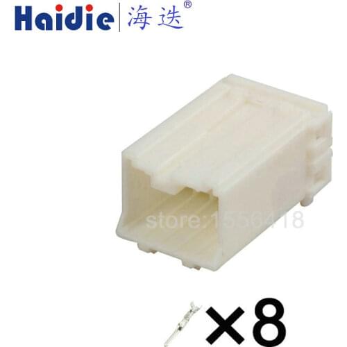 Free shipping 2sets 8pin electric electric plug MG 620402 auto unsealed wiring cable connector with pins MG620402