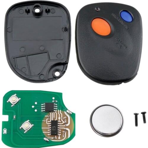1Pc 2 Buttons Keyless Entry Remote Car Key Case 434MHZ With Transponder Chip For Baja Forester Impreza Legacy Outback