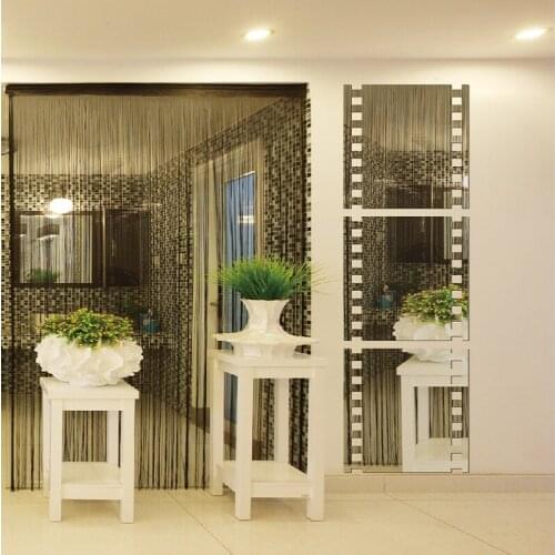 Mirror Tape 3D Crystal Wall Sticker living room Entrance TV sofa Background wall Self-adhesive Decorative stickers wallpaper