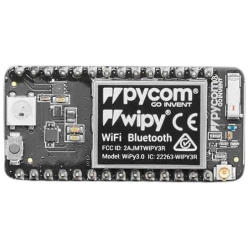 4815 Assembled Pycom WiPy 3.0 with Headers - MicroPython IoT