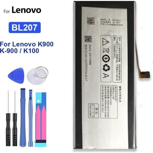 BL207 / BL 207 Battery 2500mAh For Lenovo K900 / K-900 / K100 Battery