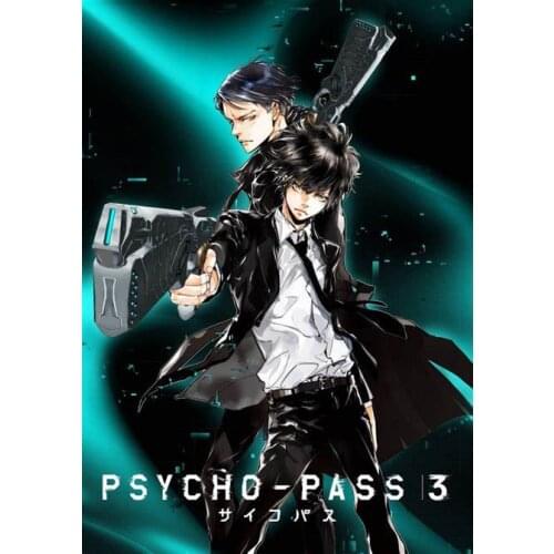 More style MOVIE Psycho-Pass Art Film Print Silk Poster Home Wall Decor 24x36inch