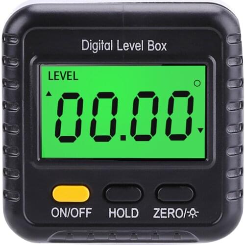 Mini Digital Protractor Inclinometer Magnetic Electronic Level Box for Construction Automobile Repair Carpenter Craftsman Home