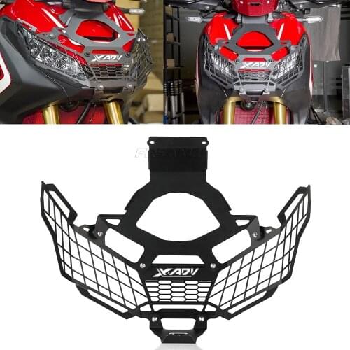 For Honda x adv 750 xadv x-adv 2017 2018 2019 2020 Motorcycle Headlight Headlamp Grille Shield Guard Cover Protector Accessories