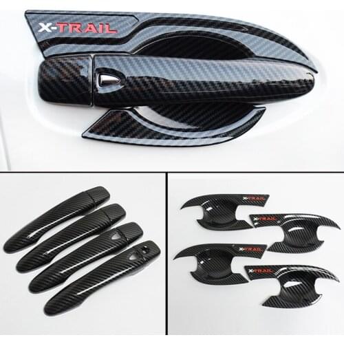 FOR Nissan X-TRAIL 2014-2021 Door Handle Decorative Protective Sticker Appearance Modification