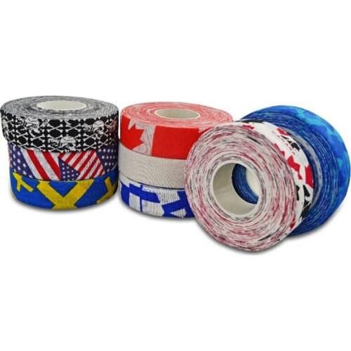 Hockey Tape Sport Safety Football Volleyball Basketball Knee Pads Anti-slip Hockey Stick Tape Golf grip tape roll