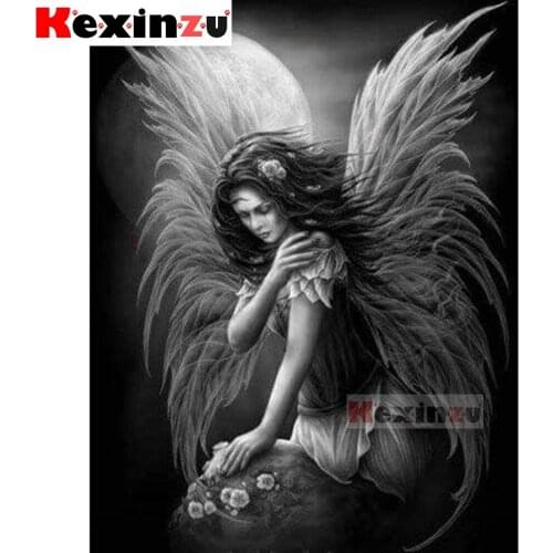 Full Square/Round 5d Diamond Painting-Dark elf-3d Embroidery Cross Stitch Diamond Mosaic Full Picture Rhinestone Decor Y1670