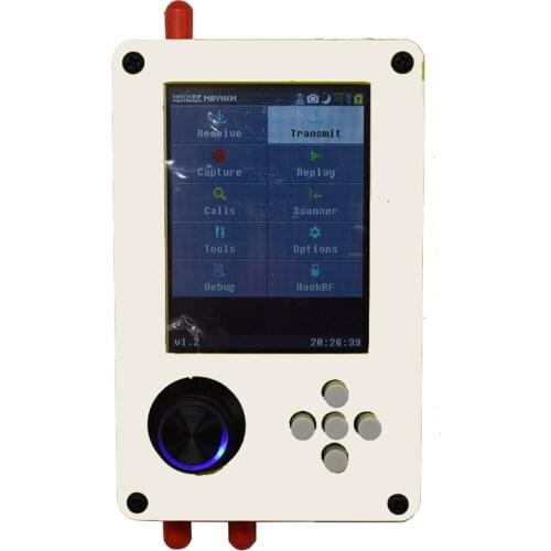 Lusya 3.2 Inch Touch LCD PORTAPACK H2 Console 0.5ppm TXCO With 2100MAh Battery For HackRF SDR Receiver Ham Radio C5-015