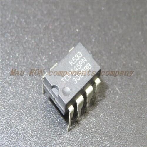 10PCS/LOT TOP245PN TOP245P TOP245 DIP-7 power control chip In Stock Original Quality 100