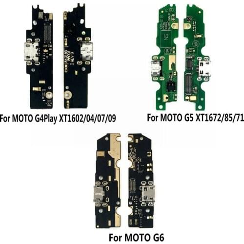 Original USB Charging Port Dock Plug Socket Jack Connector Charge Board Flex Cable for Motorola Moto G4 play