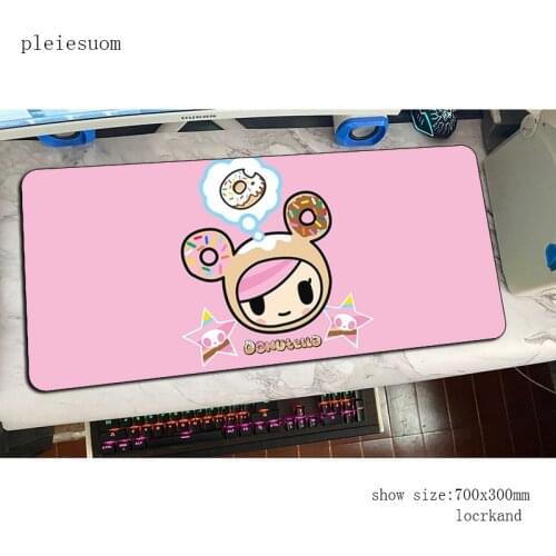 Tokidoki Rainbow mousepad Colourful 800x300x4mm Computer mouse mat gamer gamepad pc Xxl gaming mousemat desk pad office padmouse