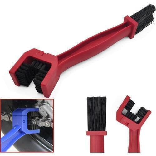 Motorcycle Cleaning Brush Motocross Chain Gear Dirt Maintenance Tool For SUZUKI RM85 RM125 RM250 RMX250 RM 85 125 250 RMX 250