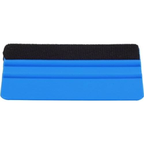Abrasion Resistant Vinyl Plastic Car Squeegee Decal Decoration Wrap Applicator Soft Felt Edge Scraper Car Foil Scratch