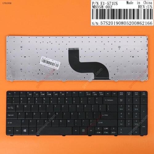 Replacement new laptop notebook keyboard for ACER TM8571 E1-521 E1-531 E1-531G E1-571 E1-571G BLACK(For Win8,Version 3)