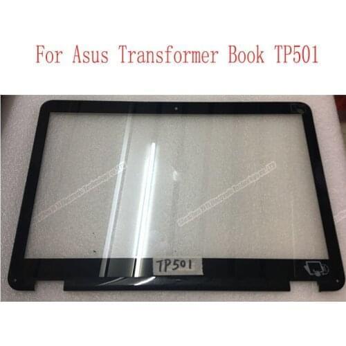 15.6" LCD Touch Screen glass digitizer For ASUS Transformer TP501 series TP501UA with frame