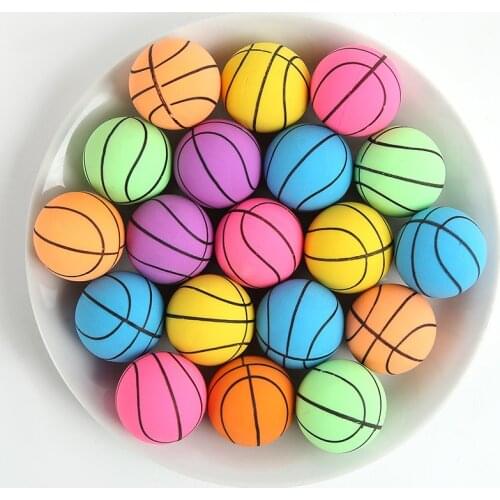 Uaincube 3cm Large Bouncy Ball Bouncing Ball Game Super Elastic Solid Rubber Balls Classic Toys For Kids Children