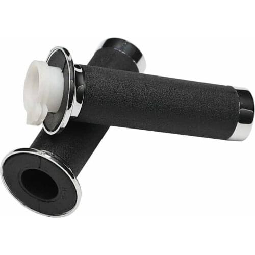Universal Motorcycle 7/8'' 22mm Handlebar Throttle Grips Fits For 49cc 66cc 80cc Motorized Bicycle Bike