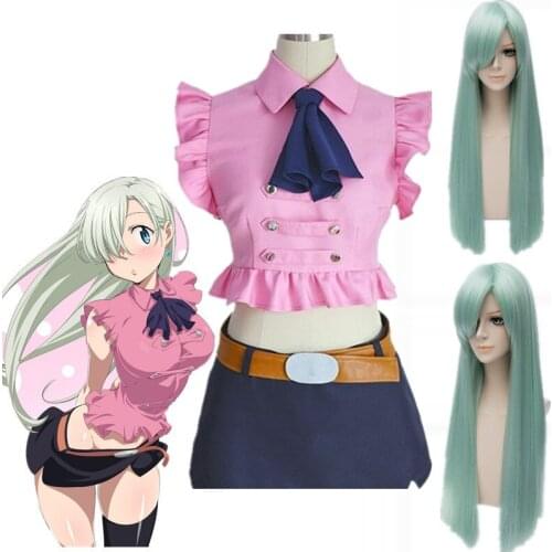 Elizabeth Liones Cosplay Costume The Seven Deadly Sins Cosplay uniform Outfits Halloween Woman Party Costumes