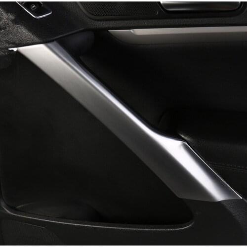 4pcs/set Replacement ABS Brightly Armrest Decorative Plates For Volkwagen Tiguan Z2EA044