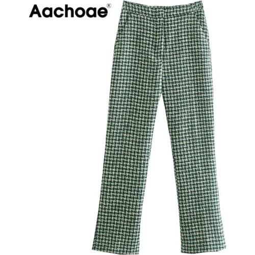 Женские брюки клеш Aachoae China At AliExpress
