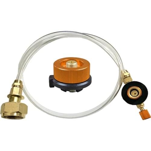 Outdoor Camping Gas Stove Propane Refill Adapter Tank Coupler Adaptor Gas Charging Accessories