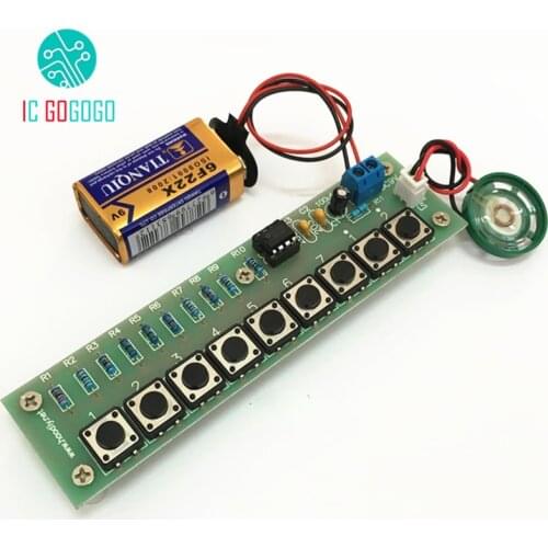 Electronic Organ Piano Toy Electronic Production DIY Kits Key Control Keyboard Music Sound Funny DIY Kit Suite Technology Gift