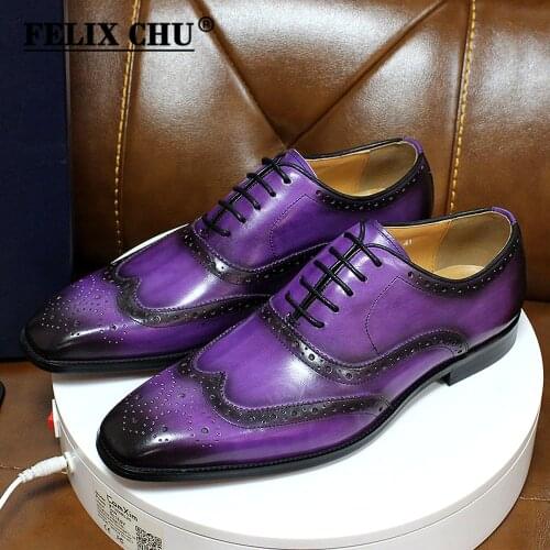 Felix Chu Brogues For Men