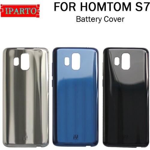 HOMTOM S7 Battery Cover Replacement 100% Original New Durable Back Case Mobile Phone Accessory for HOMTOM S7