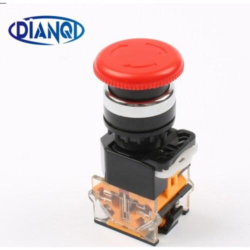 La38 11ZS la38-11zs Emergency stop button switch self-locking emergency stop push button good quality