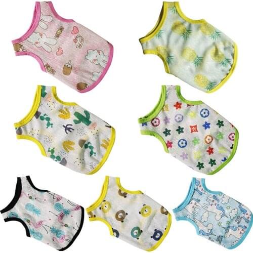 Summer Thin Vest Dog Pet Clothes T-shirt Vest Law Fighting Clothes Small Pets Dog Clothes Clothing Puppy Dog Clothes Costume