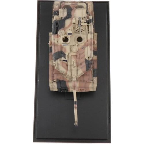 Diecast Heavy Duty Alloy 1/72 Modern 4D Tank German Leopard 2 A7 Traditional Battle Tank Armor Model Toys With Dustproof Cover