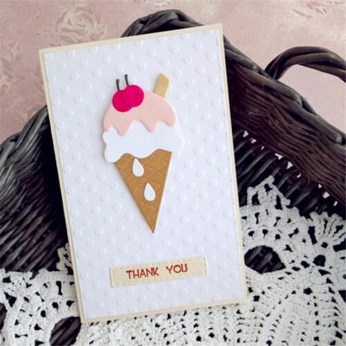 Ice Cream Metal Cutting Dies For DIY Scrapbooking Album Embossing Paper Cards Decorative Crafts