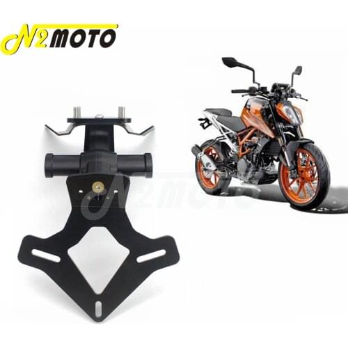 Motorcycle Racing Tail Tidy Fender Eliminator License Plate Holder For 390 2017-2019 200 2017 License Number Plate Bracket