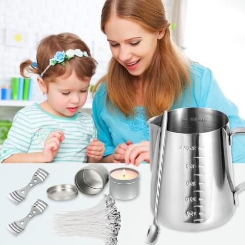 1Set DIY Candle Crafting Tools Kit,DIY Candles Craft Accessories Wick Candle Making Tool Suitable for Beginner Homemade Candle